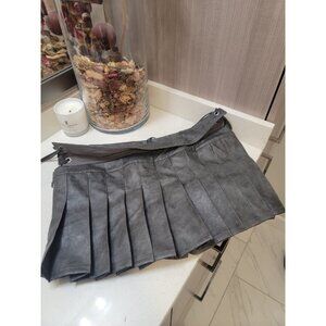 I.AM.GIA Kari Skort Mini Skirt Size XL Charcoal New NWT